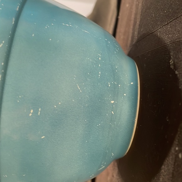 VINTAGE 50's BLUE PYREX BOWL 401A-7 - Picture 5 of 5